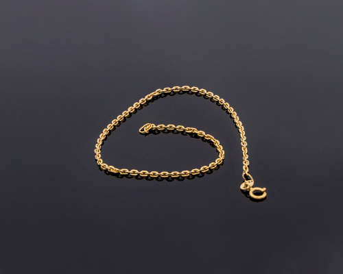 9ct (1.2 gram) Yellow Gold Bracelet 19cm