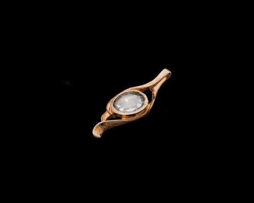 .4 grams 18 carat Rose Gold Diamond Pendant