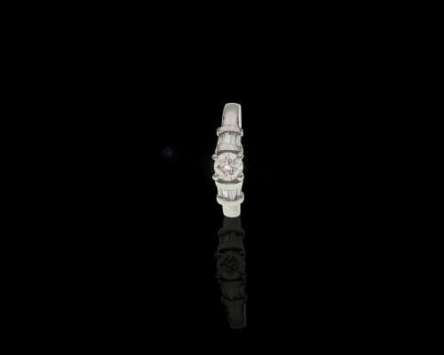5.12 grams Platinum. Diamond Engagement Ring