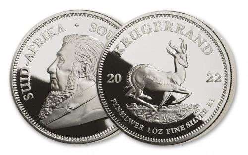 Krugerrand Silver 1oz Coin 2021
