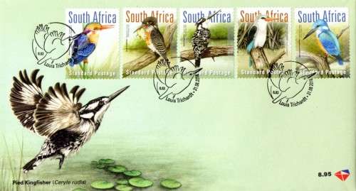 South Africa - 2016 Kingfishers FDC 8.95