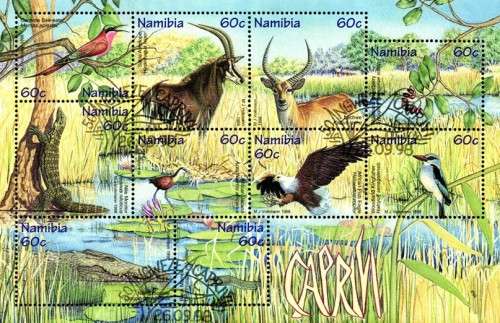 Namibia - 1998 Caprivi MS Used SACC 270-279