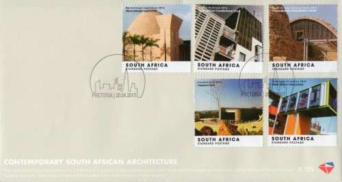 South Africa - 2017 Contemporary Architecture FDC 8.105