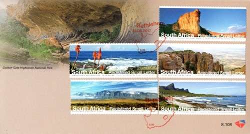 South Africa - 2017 National Parks FDC 8.108