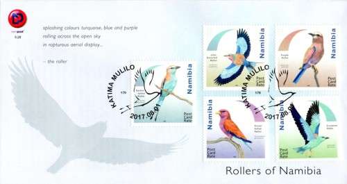 Namibia - 2017 Rollers FDC 5.28