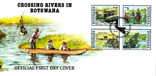 Botswana - 2017 Crossing Rivers in Botswana FDC