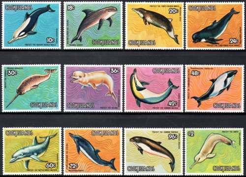 Cook Islands - 1984 Save the Whales Set MNH