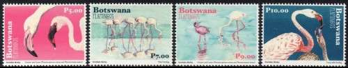 Botswana - 2018 Flamingos Set MNH