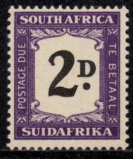 South Africa - 1949 Postage Due 2d MNH SACC 35