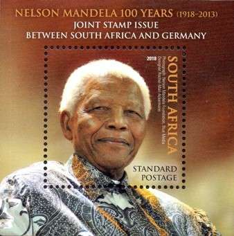 South Africa - 2018 Centenary of Birth of Nelson Mandela Germany Joint Issue MS MNH