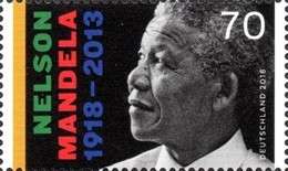 Germany - 2018 Centenary of Birth of Nelson Mandela Joint Issue MNH