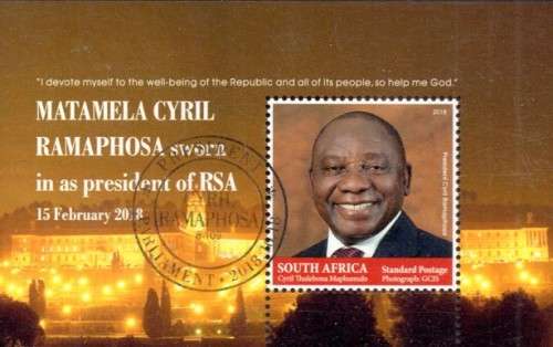 South Africa - 2018 President Ramaphosa MS Used