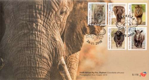 South Africa - 2018 Big Five FDC 8.116