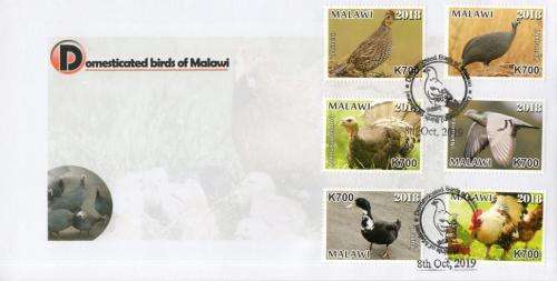 Malawi - 2018 Domesticated Birds FDC