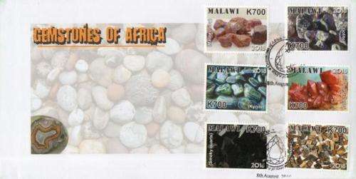 Malawi - 2018 Gemstones FDC