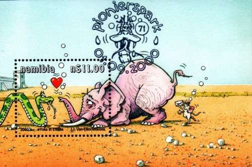 Namibia - 2000 Yoka Snake MS Used SACC 346