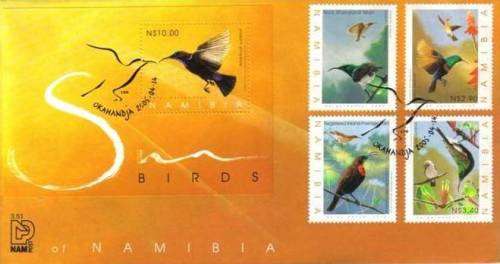 Namibia - 2005 Sunbirds FDC 3.51