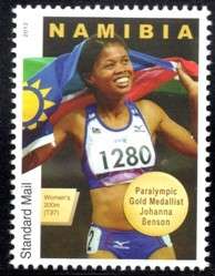 Namibia - 2012 Paralympics Gold Medal MNH SACC 787