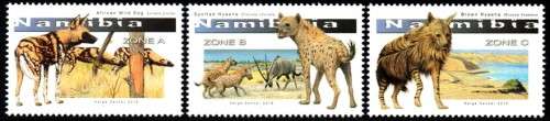 Namibia - 2016 Large Canines Dogs Set MNH