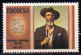 Rhodesia - 1971 Famous Rhodesians Frederick Selous MNH SACC 220