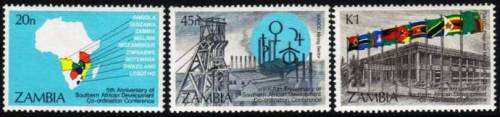 Zambia - 1985 5th Anniv of SADCC Set MNH SG 441-444