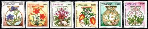 Zimbabwe - 2003 Medicinal Herbs Set MNH SG 1117-1122