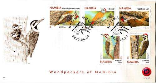 Namibia - 2020 Woodpeckers FDC 5.37