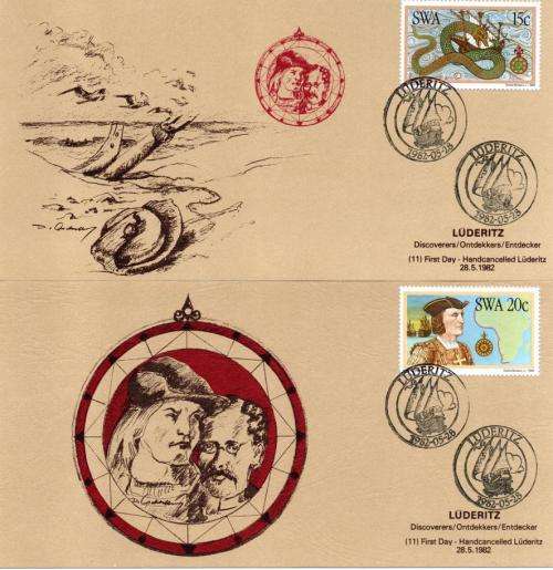 SWA - 1982 Discoverers Dias Maxi Card Set