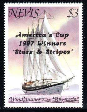 Nevis - 1987 America's Cup Winners MNH SG 471