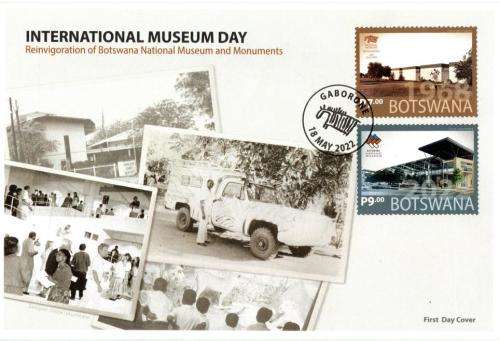 Botswana - 2022 International Museum Day FDC