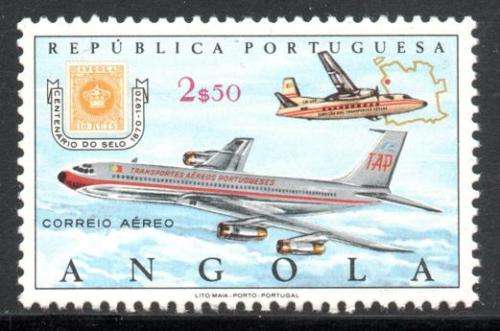 Angola - 1970 Stamp Centenary 2e50 Boeing MNH SG 698