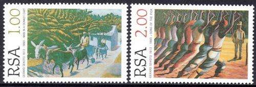 South Africa - 1996 Gerard Sekoto Set MNH SACC 949-950