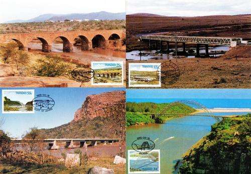 Transkei - 1985 Bridges Maxi Card Set