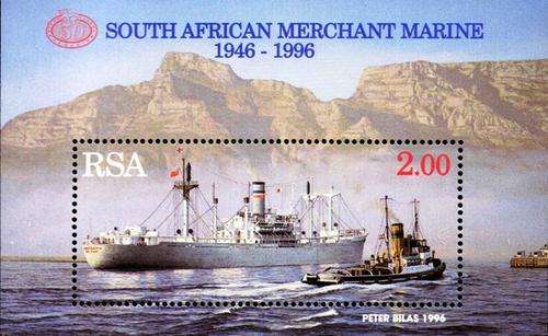 South Africa - 1996 50th Anniv of SA Merchant Marine MS MNH SACC 971