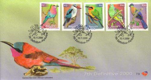 South Africa - 2000 7th Definitive Birds FDC 7.5
