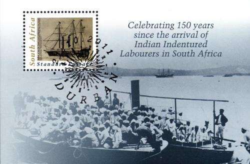 South Africa - 2011 Indian Indentured Labour MS #1 Used