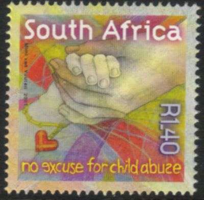 South Africa - 2001 Child Abuse Campaign MNH SACC 1391
