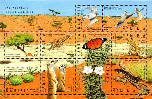 Namibia - 2014 Kalahari MS MNH