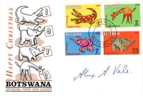 Botswana - 1970 Christmas FDC