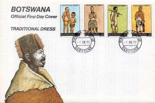 Botswana - 1990 Traditional Dress FDC