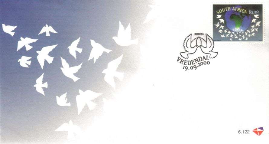 South Africa - 2000 International Year of Peace FDC