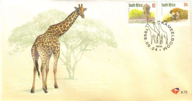 South Africa - 1998 Redrawn 6th Def New Values FDC