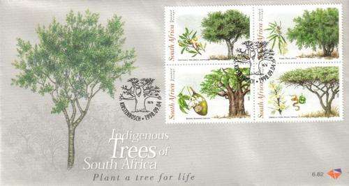 South Africa - 1998 Indigenous Trees FDC 6.82