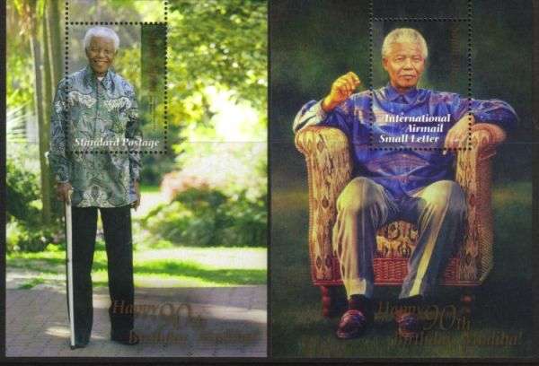South Africa - 2008 Nelson Mandela 90th Birthday MS Set MNH