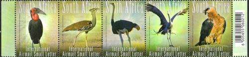South Africa - 2008 Big Five Birds Set MNH SACC 1881-1885