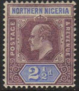 Northern Nigeria - 1905-1907 KEVII 2.5d Mint SG 23