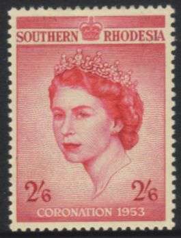 Southern Rhodesia - 1953 Coronation Mint SACC 79