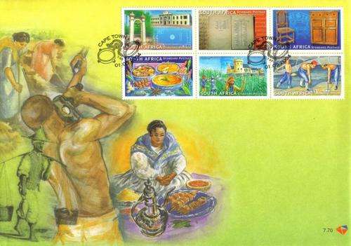 South Africa - 2004 Legacy of the Slaves FDC 7.70