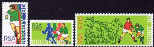 South Africa - 1995 Rugby World Cup Set MNH SACC 896-897