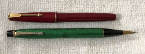Pen Parker 17 Lady & Vintage Casein Propelling Pencil England